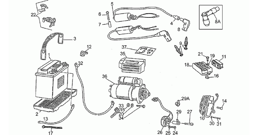Saprisa battery - alternator