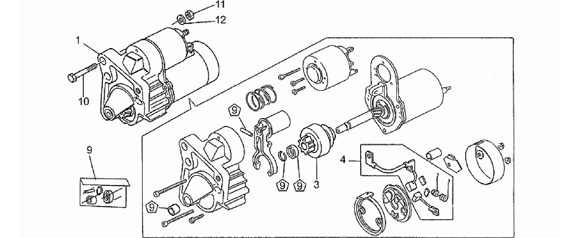 Valeo starter motor