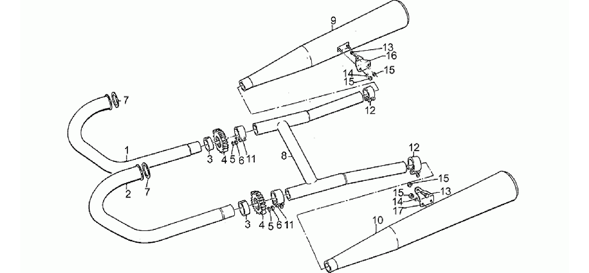 Exhaust unit