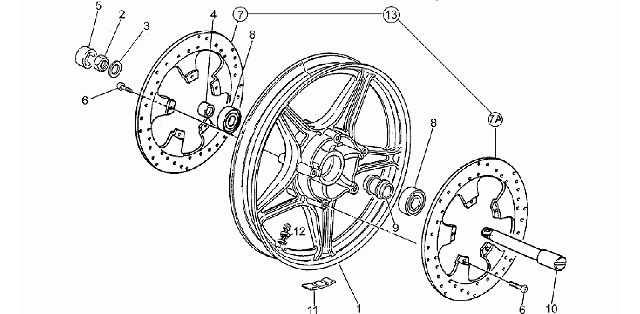 Front wheel