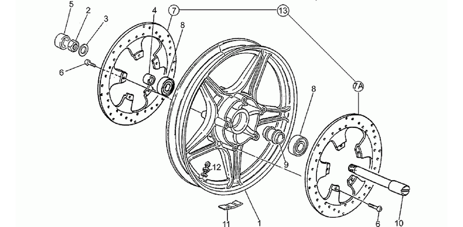 Front wheel