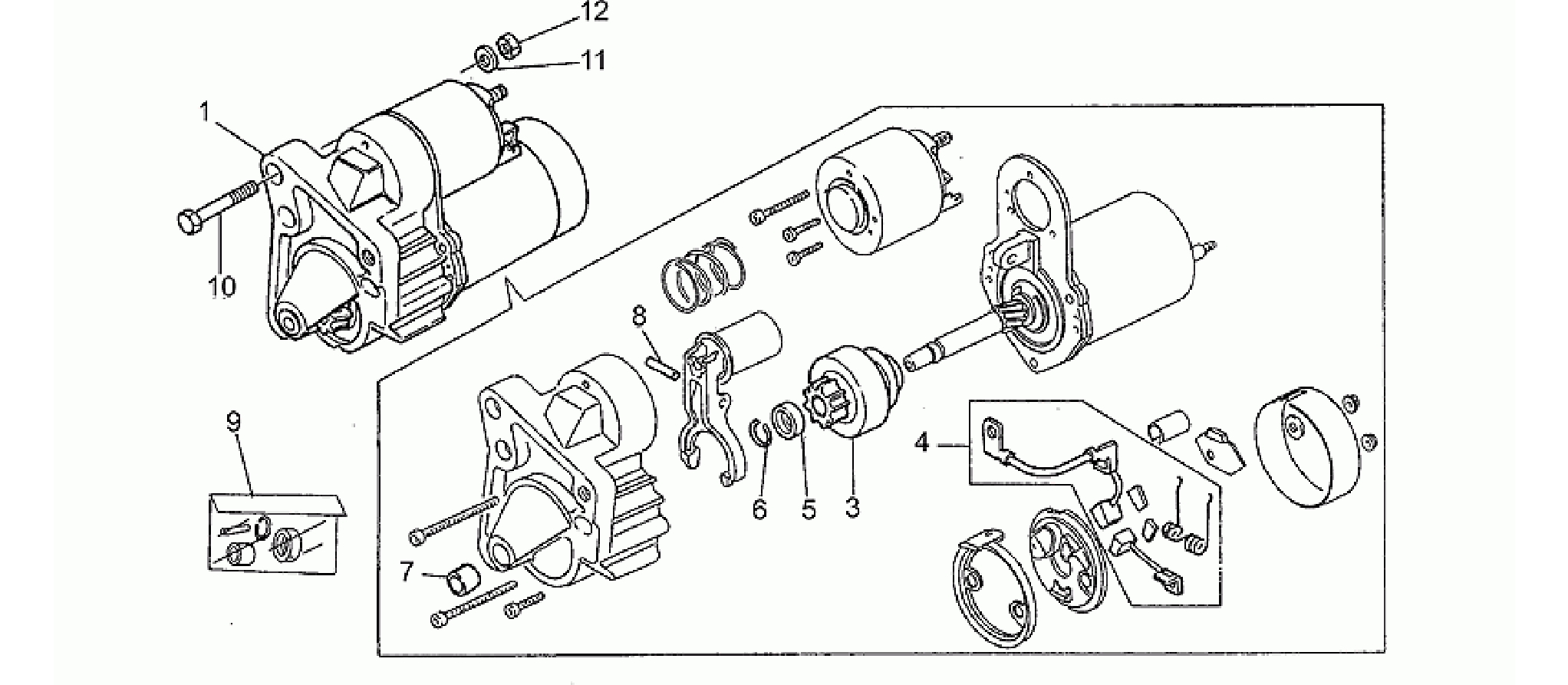 Starter motor