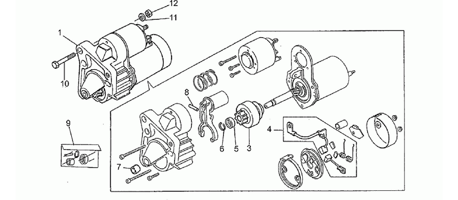 Starter motor