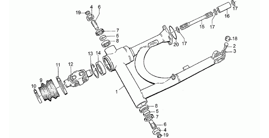 Swing arm