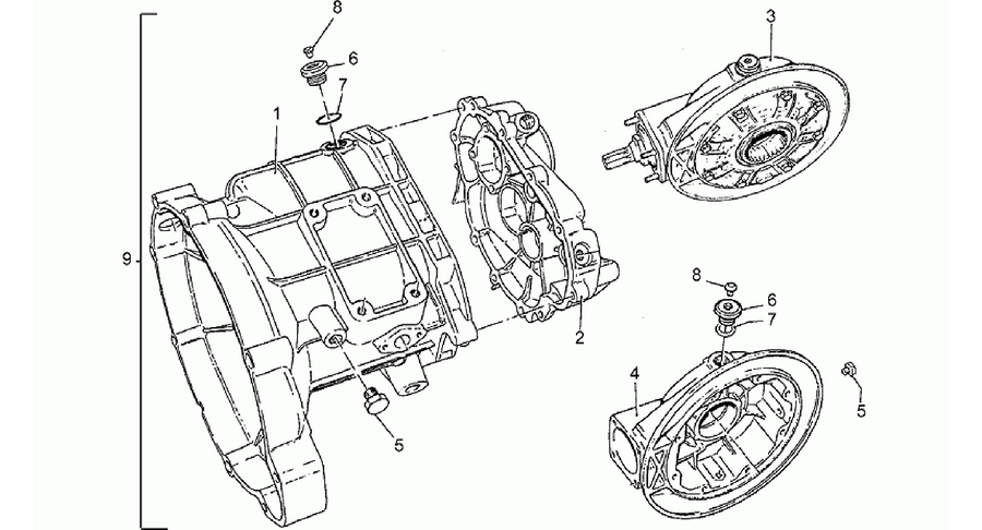 Gearbox, grey