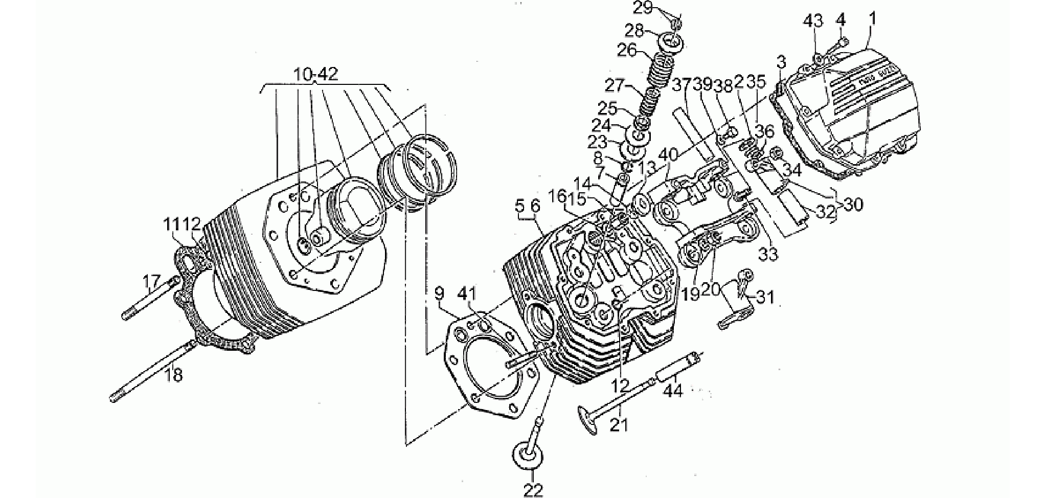 Cylinder head 1991-D