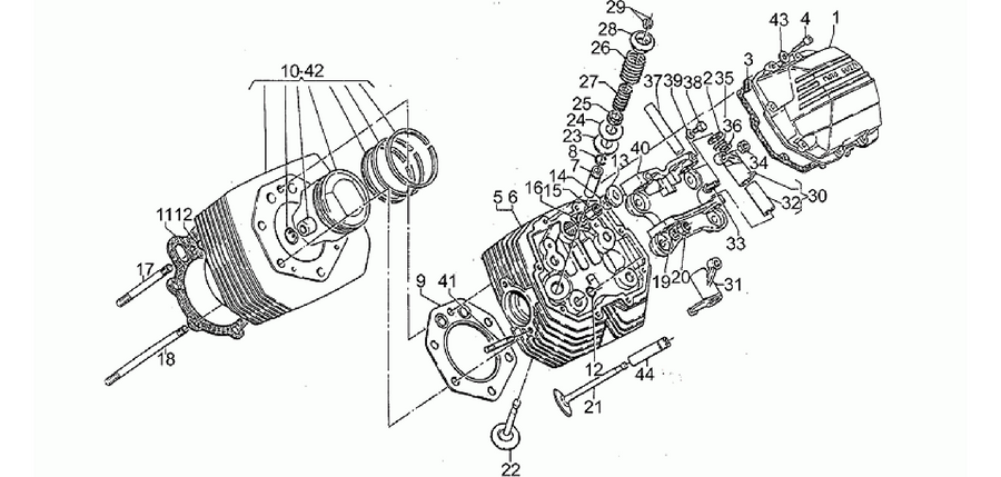 Cylinder head 1991-D