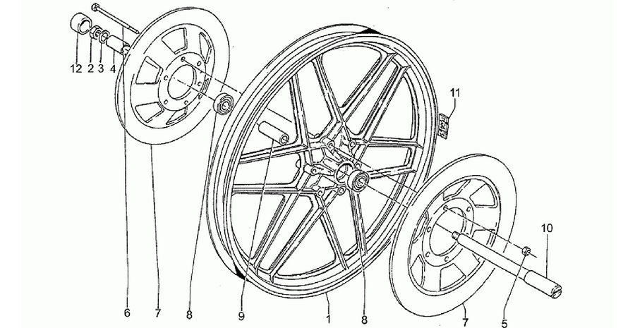 Frnt wh, alloy, 1st series