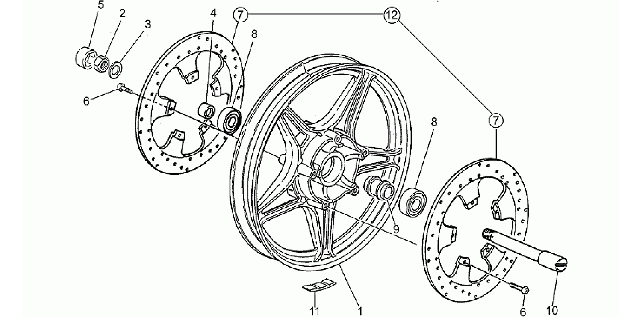 Frnt wh, alloy, 2nd series