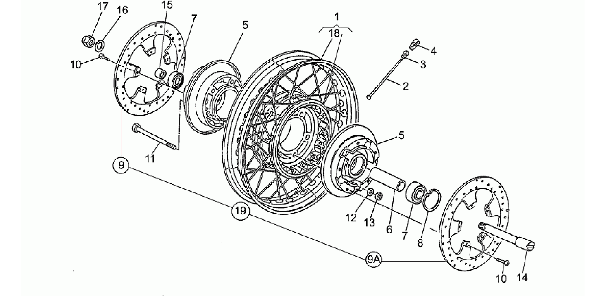 Front wh, spokes, 2nd series