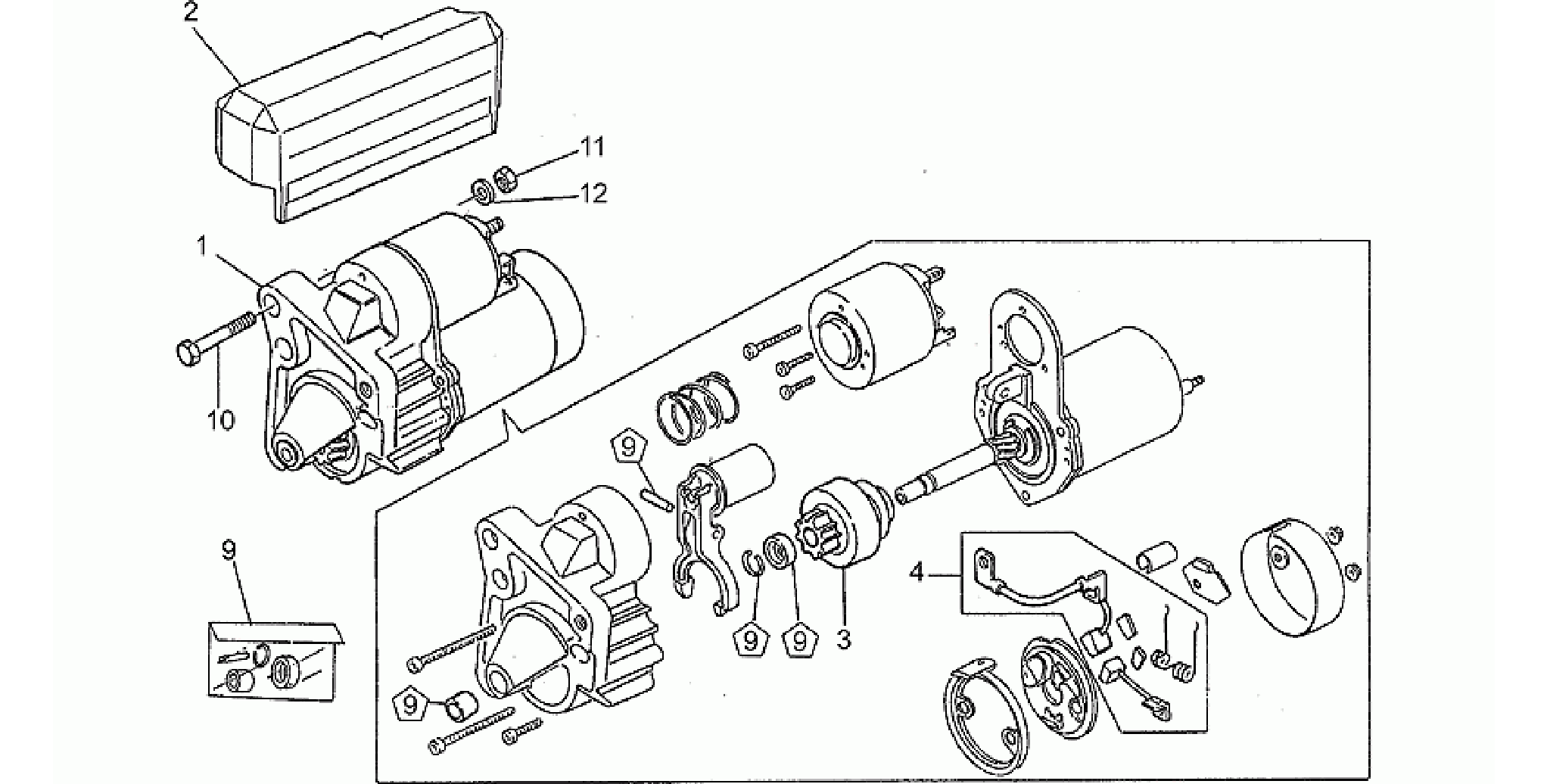 Valeo starter motor