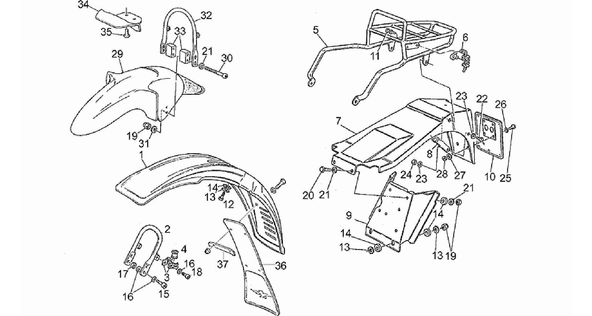 Front mudguard