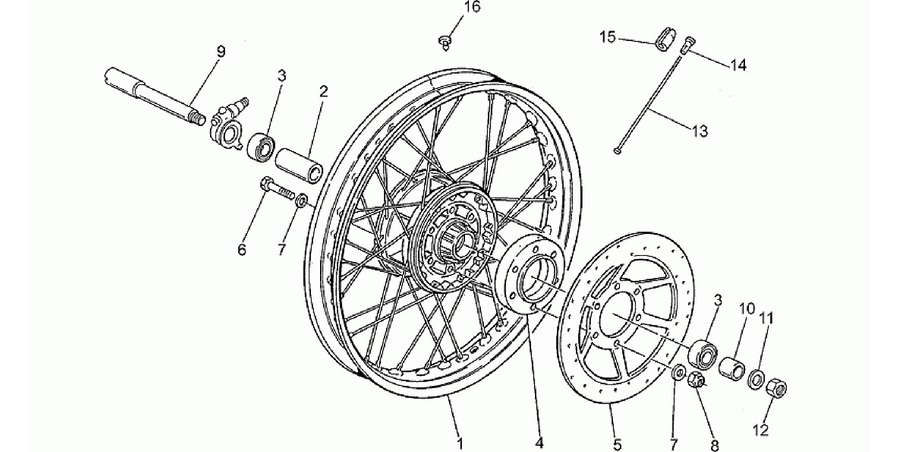 Front wheel