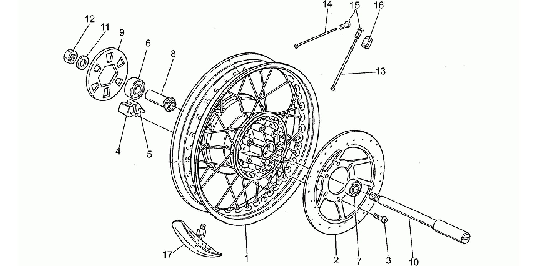 Rear wheel