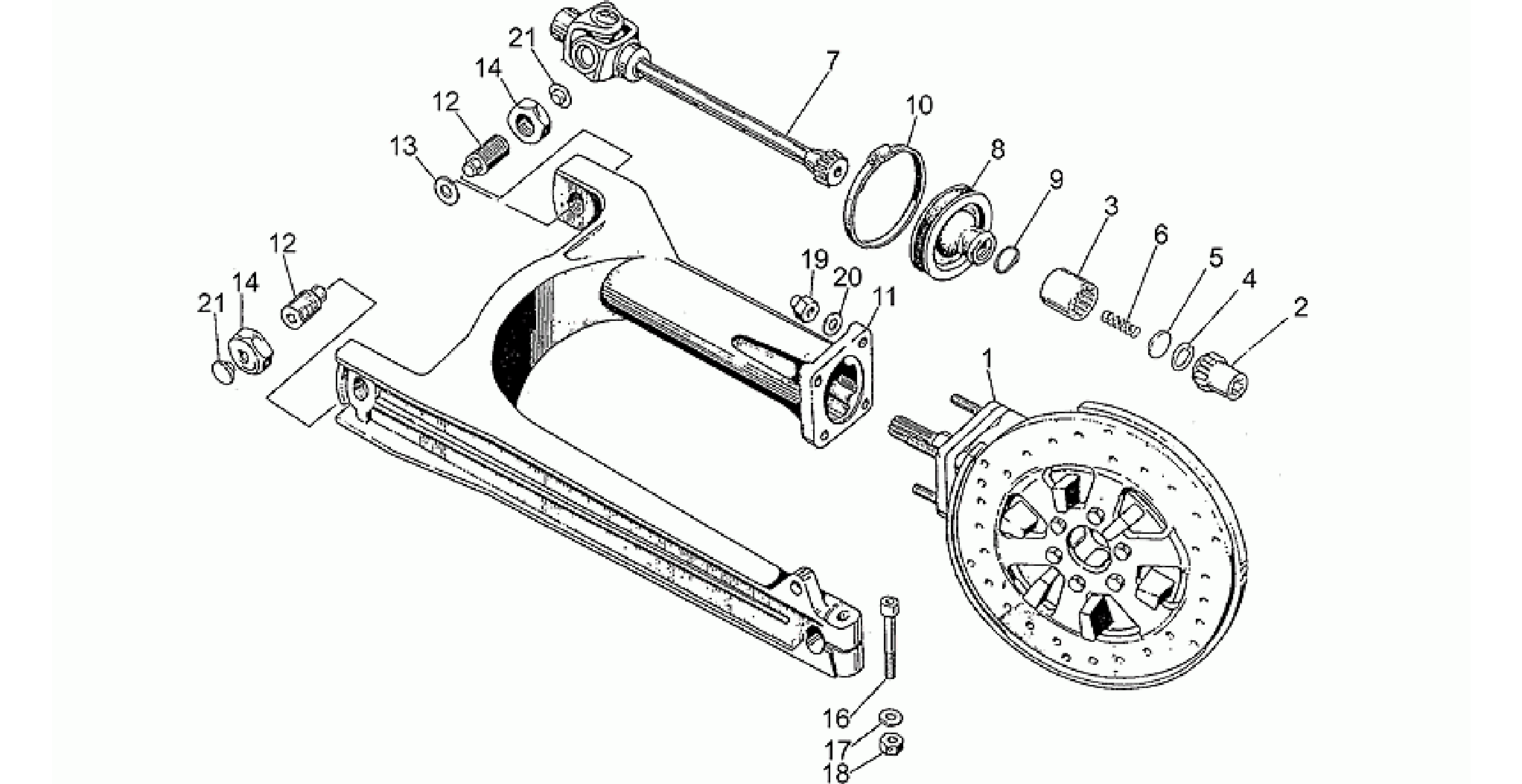 Swing arm