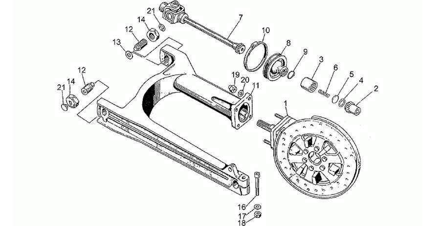 Swing arm