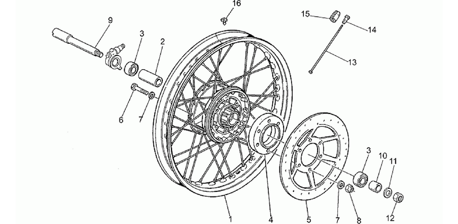 Front wheel