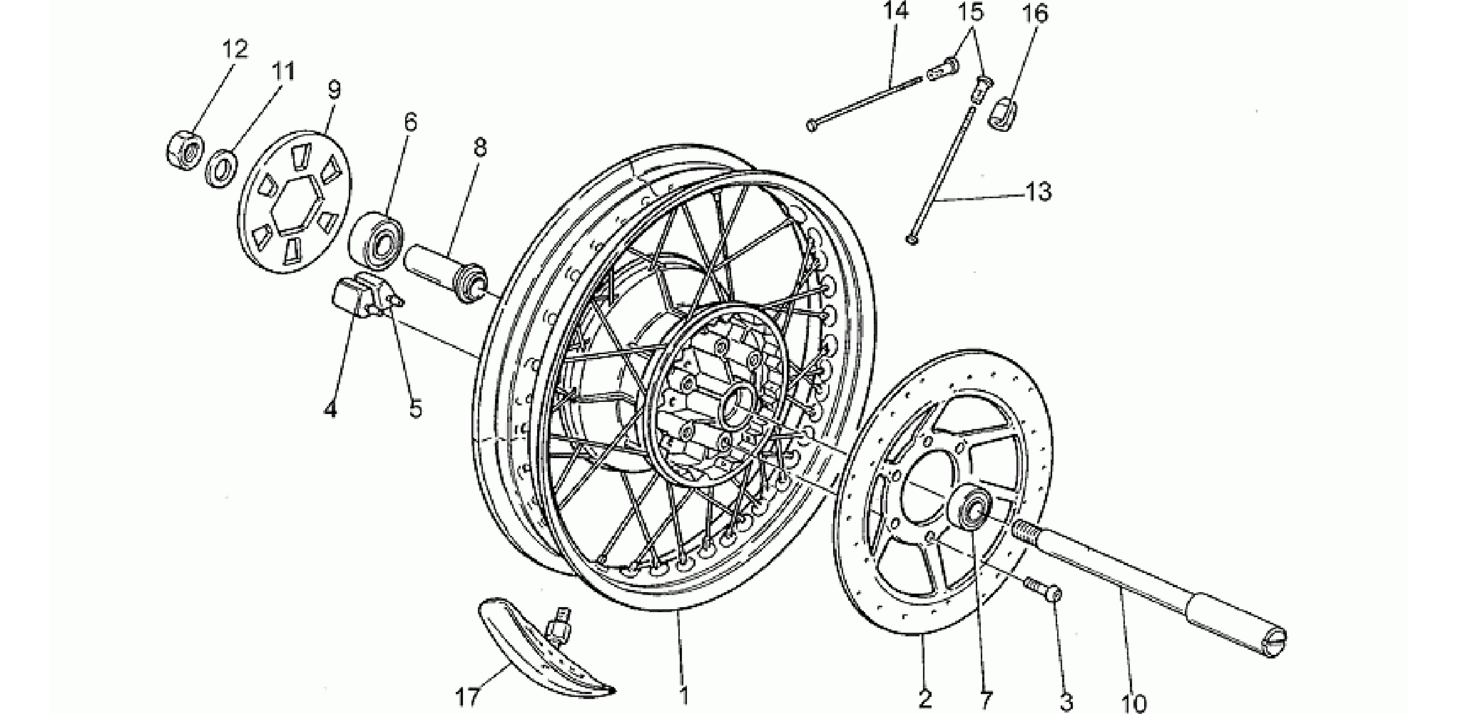 Rear wheel