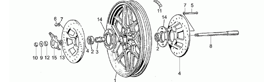 Front wheel
