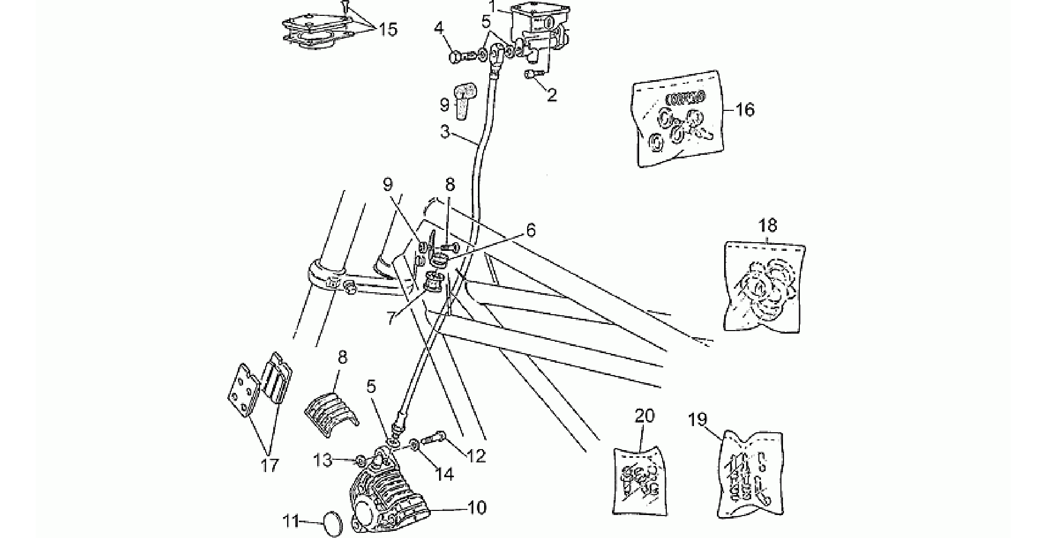 RH Front brake system