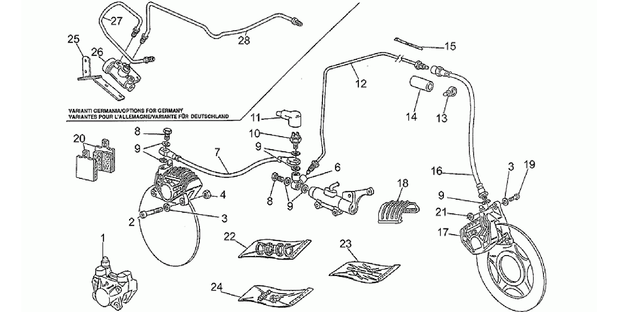 Brake calipers