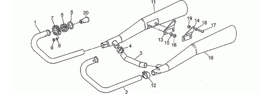 Exhaust unit