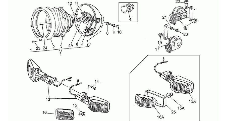 Headlight-Horn