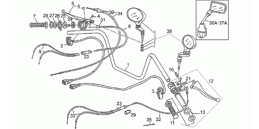 Magura handlebar controls