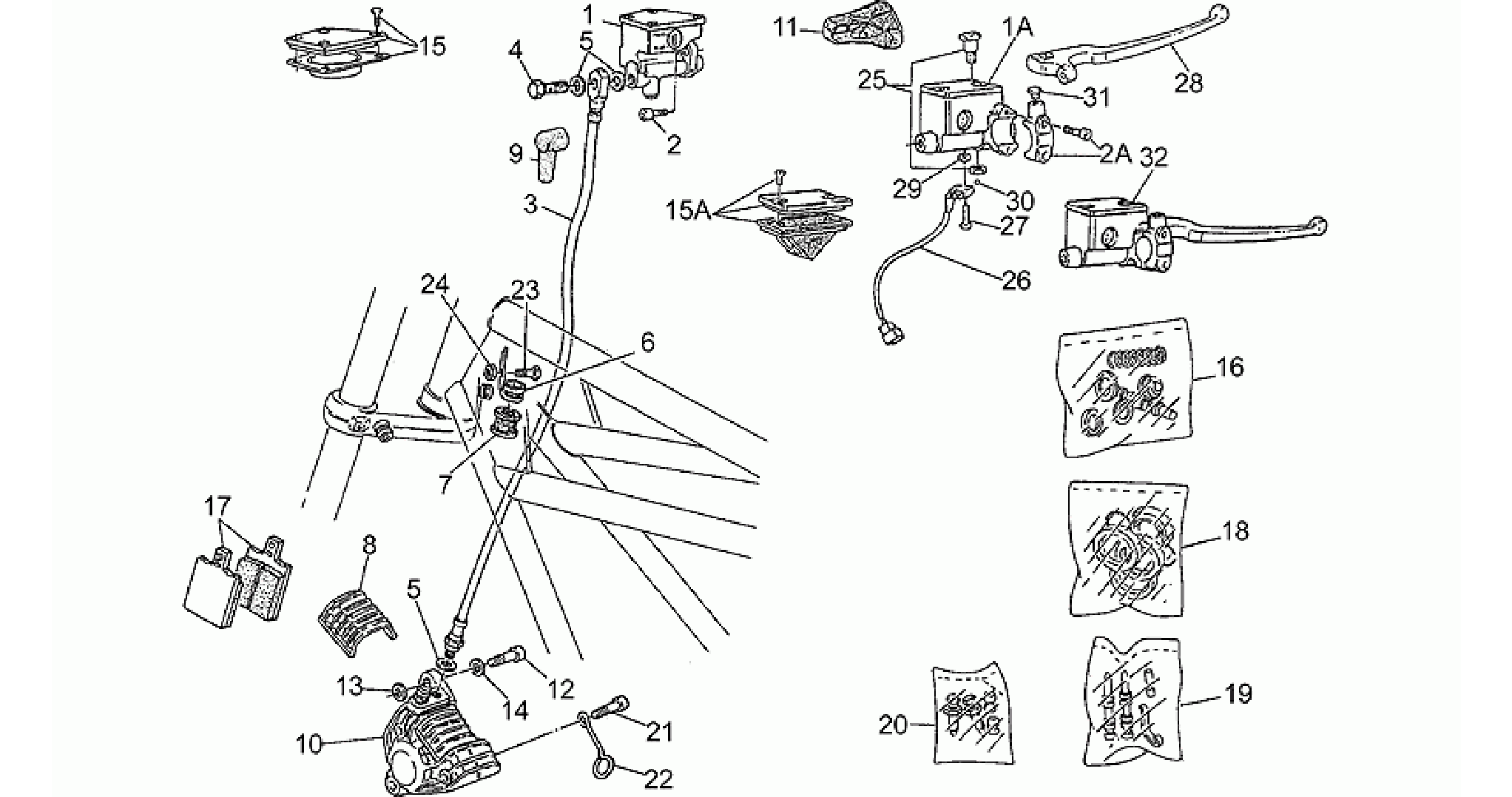 RH Front brake system