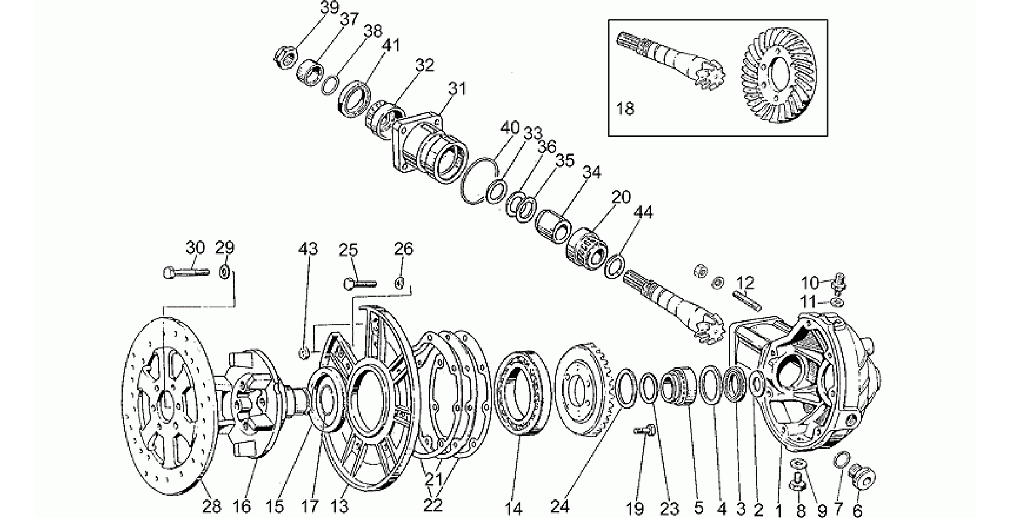 Bevel gear