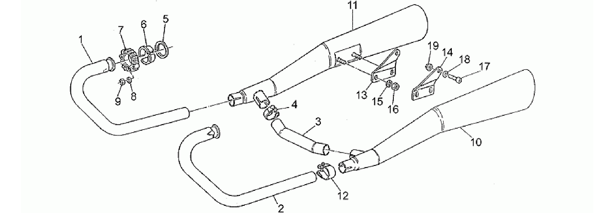 Exhaust unit