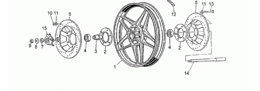 Front wheel