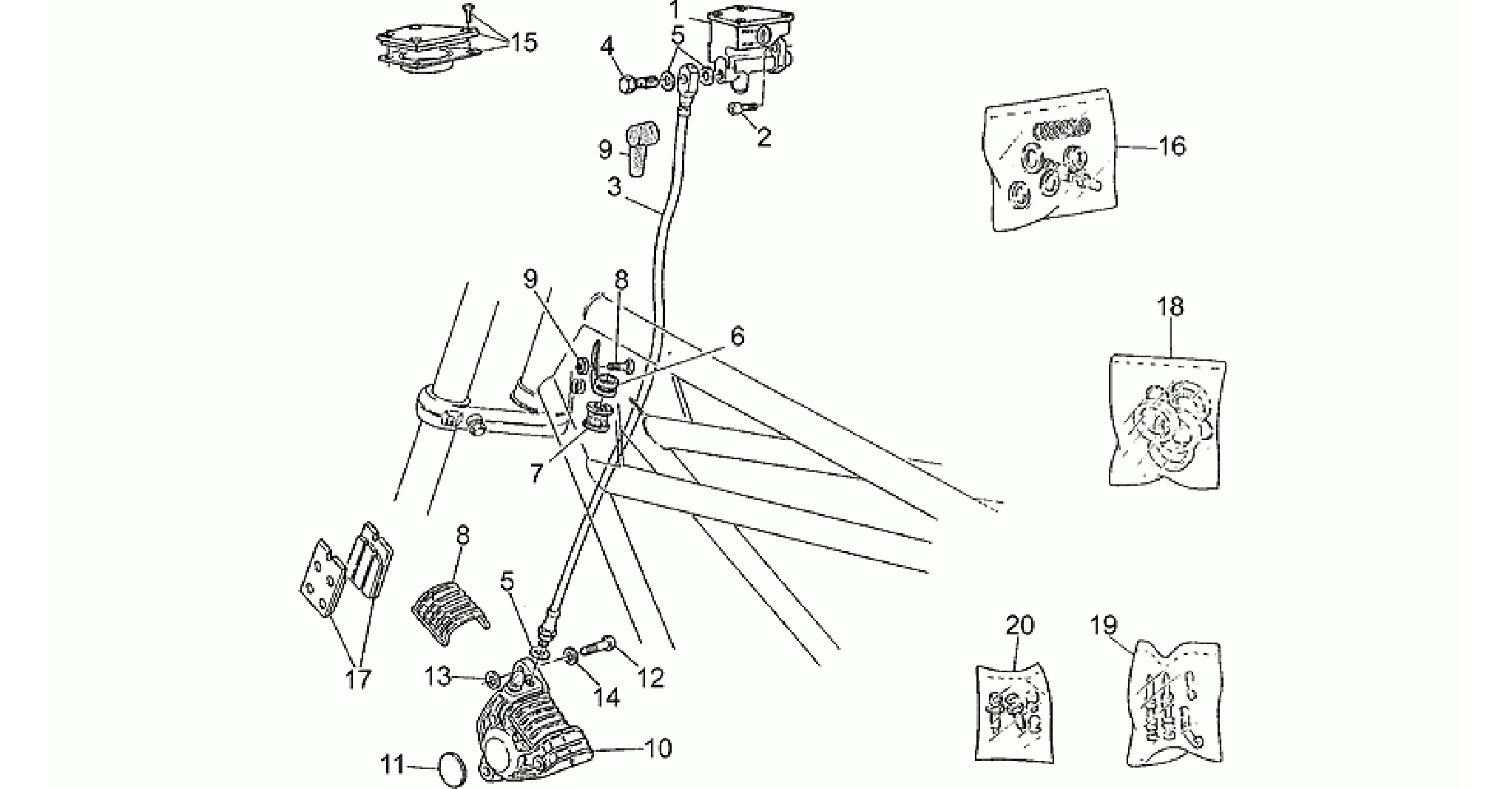 RH Front brake system