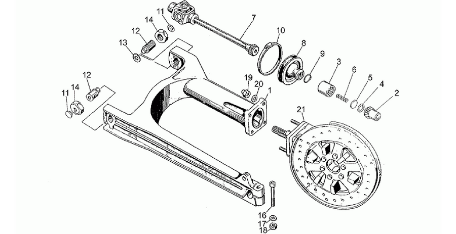Swing arm