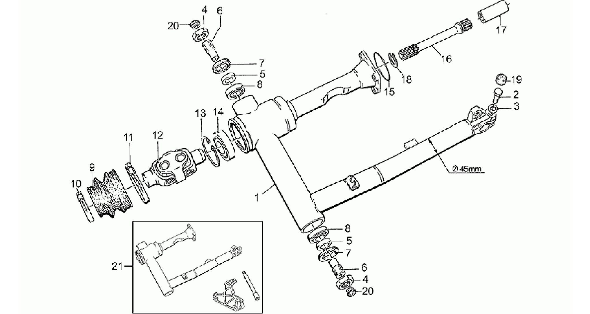 Swing arm, 2nd series