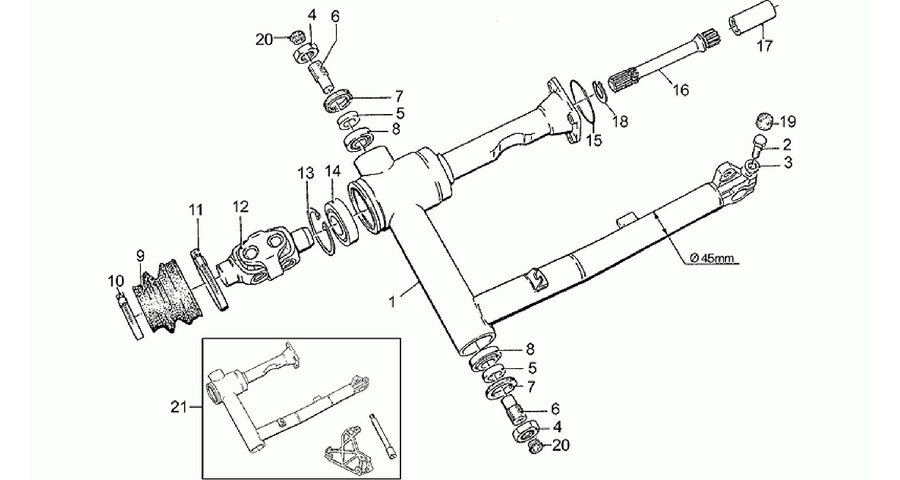 Swing arm, 2nd series
