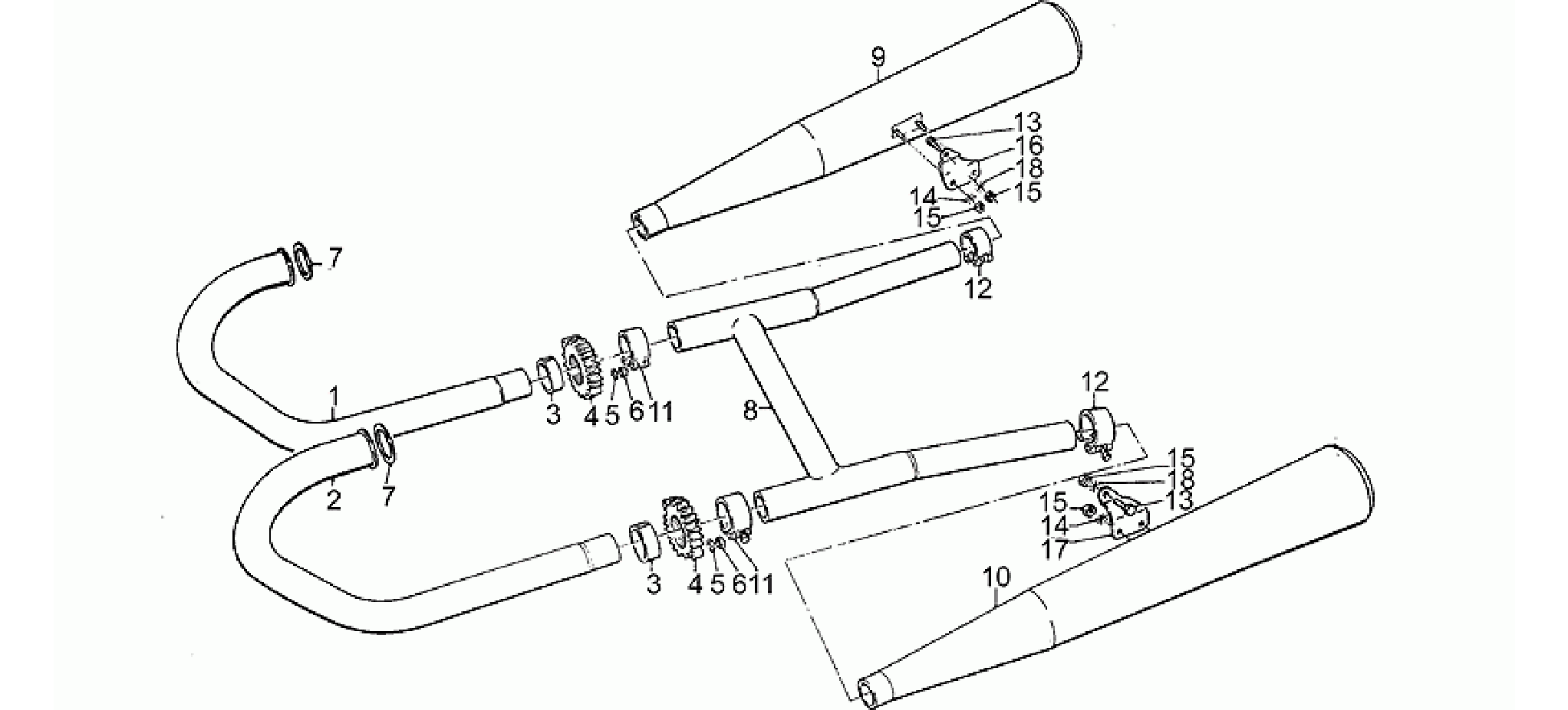 Exhaust unit