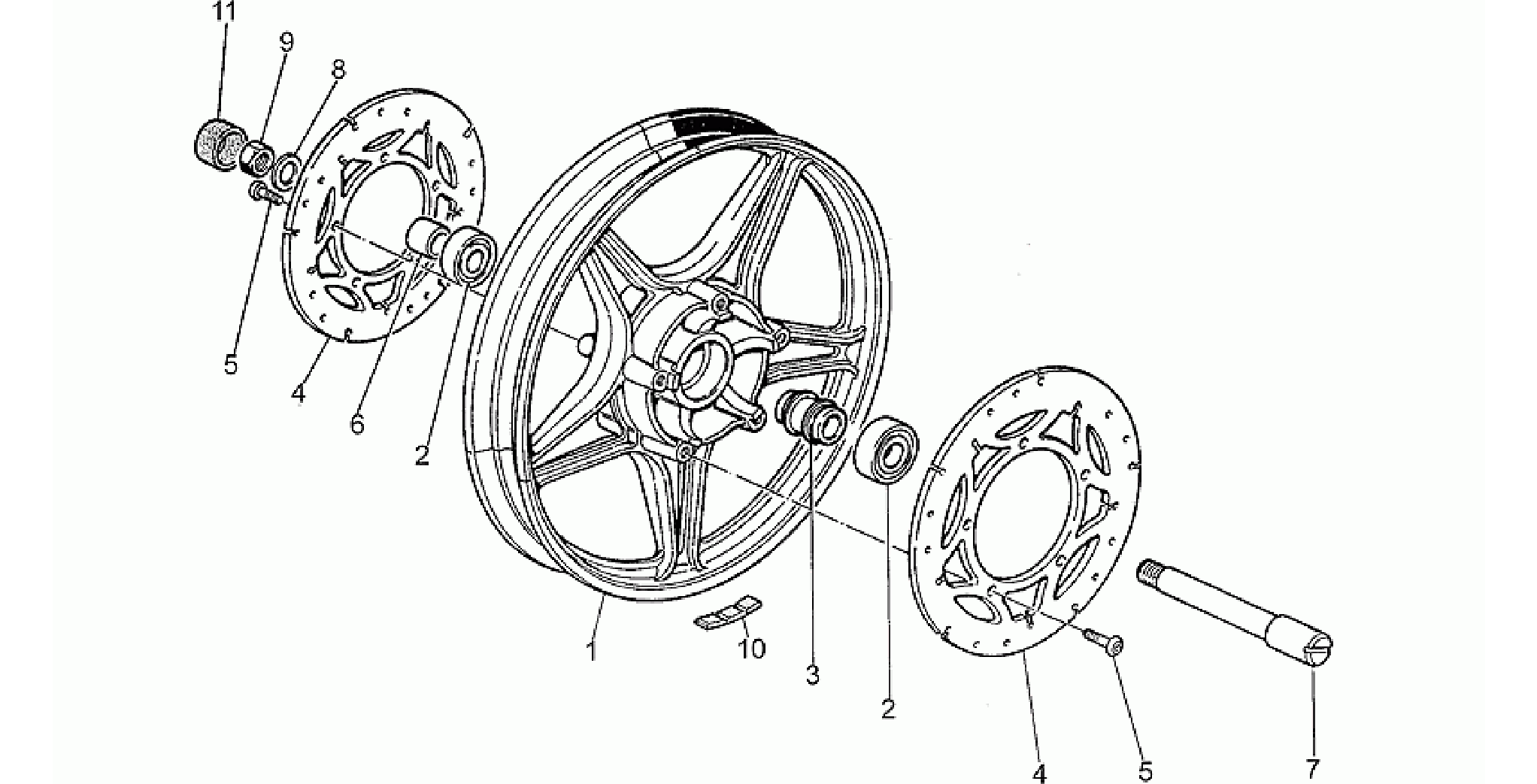 Front wheel