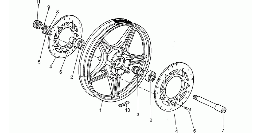 Front wheel