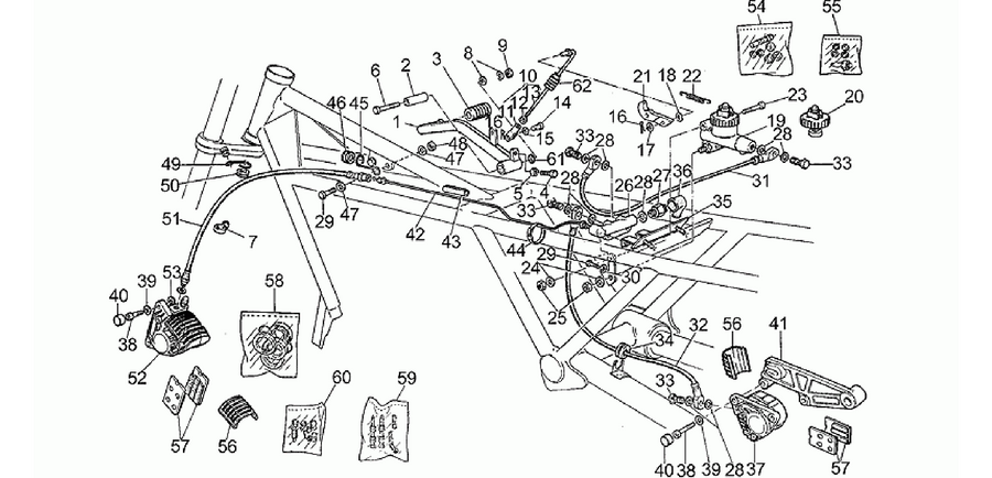 Rear master cylinder