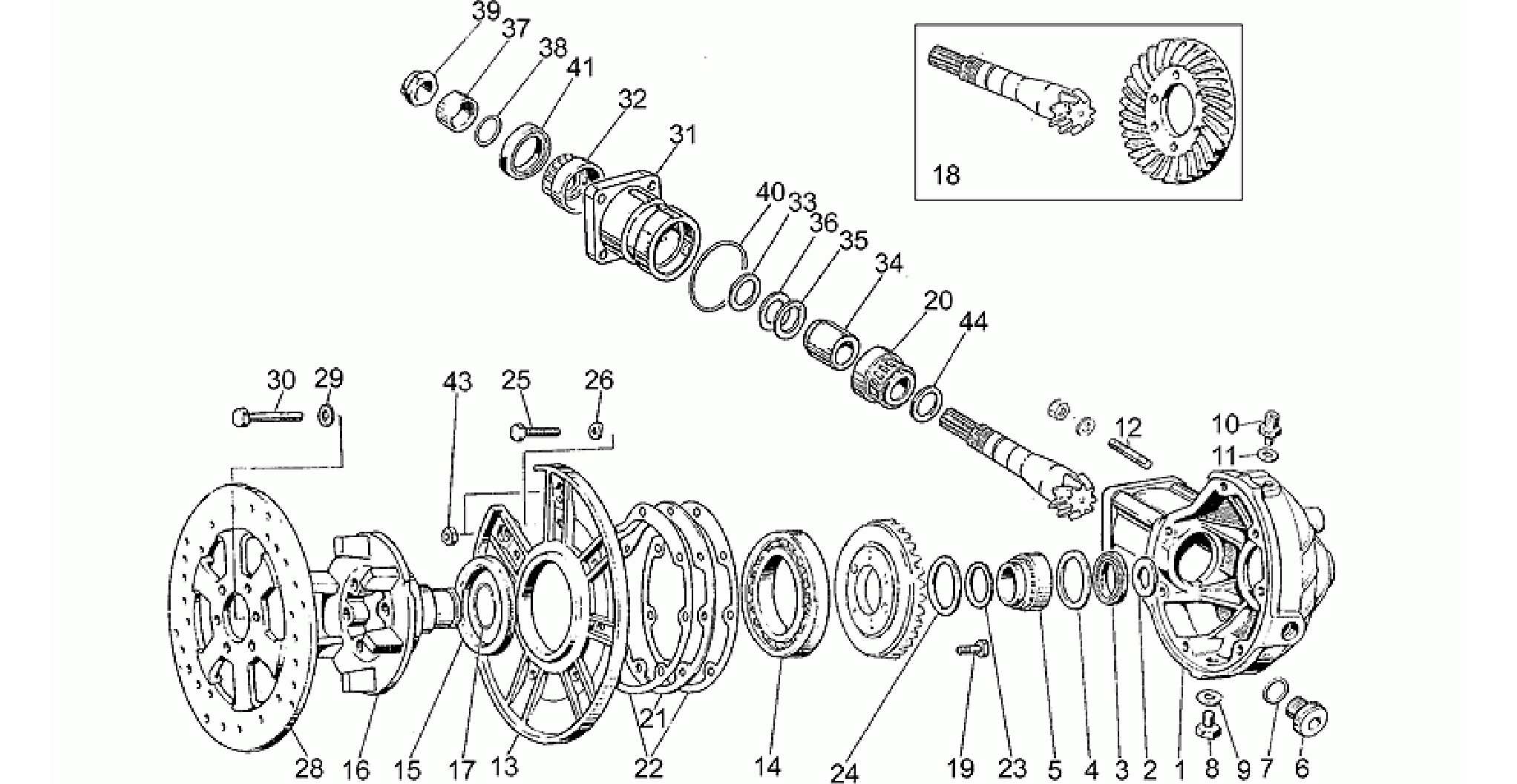 Bevel gear