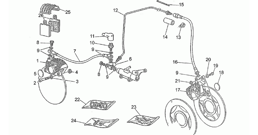Brake calipers