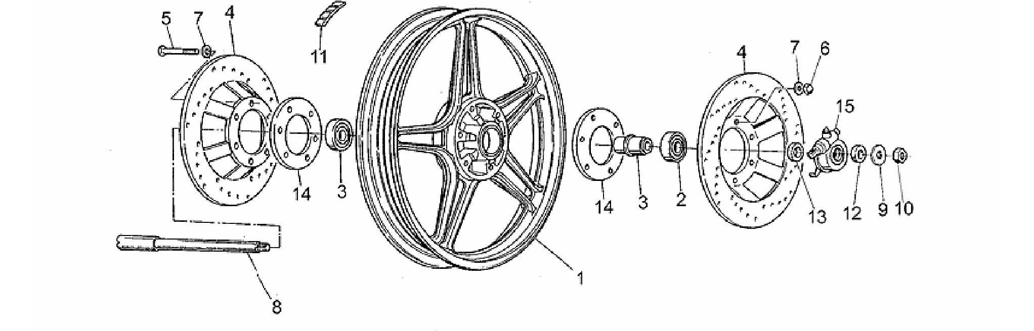 Front wheel