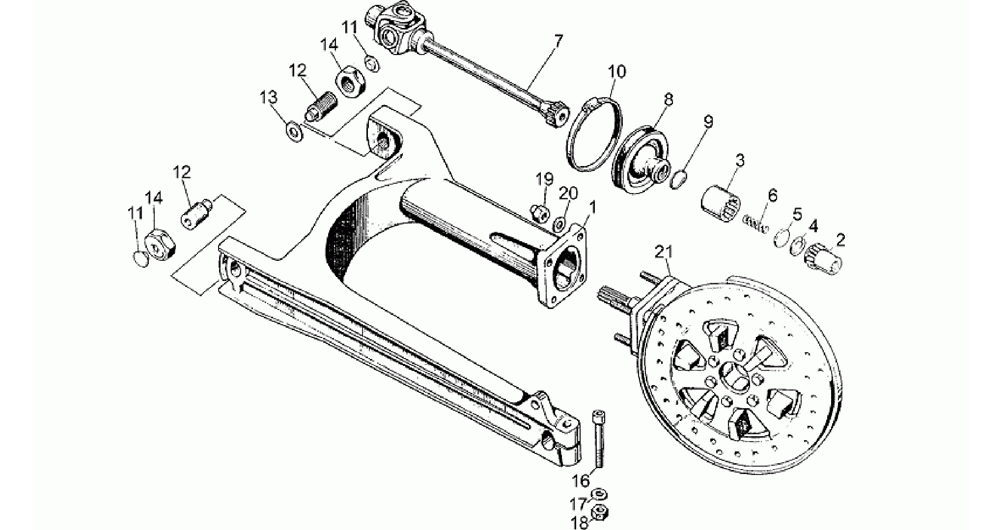 Swing arm