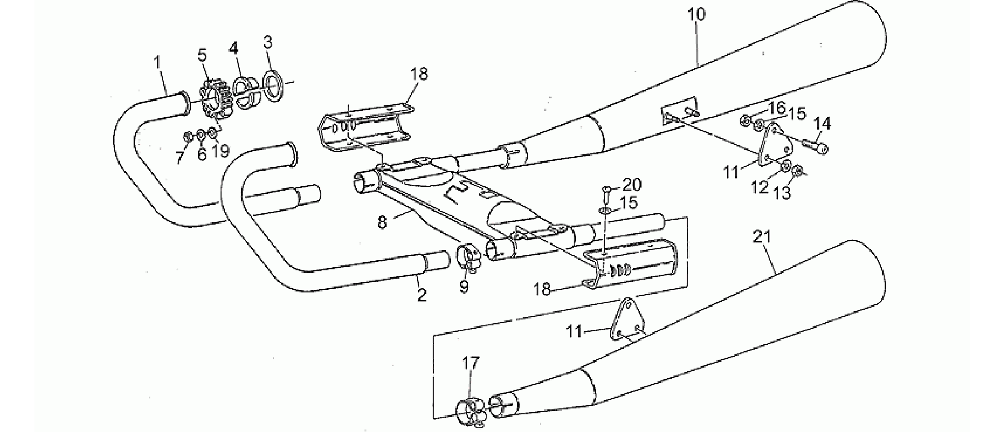 Exhaust unit
