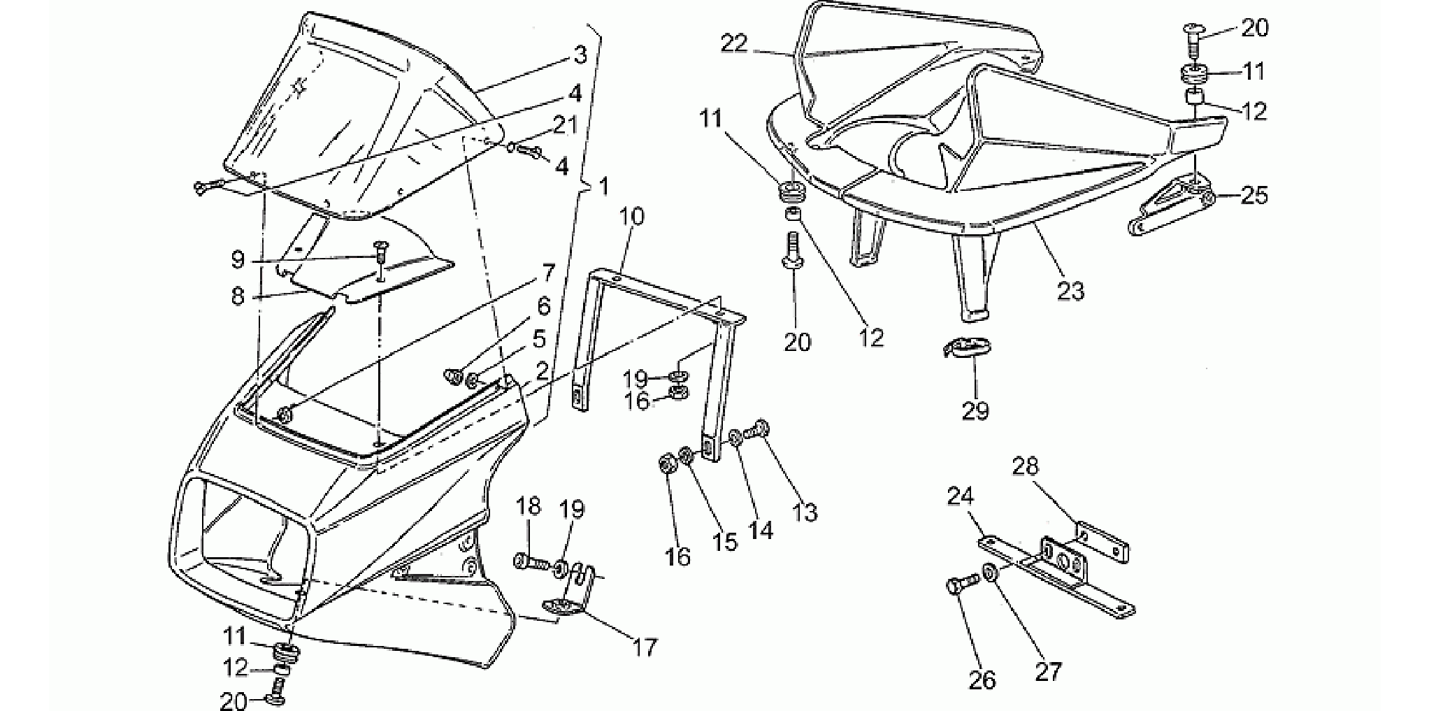 Fairing 1985-1986