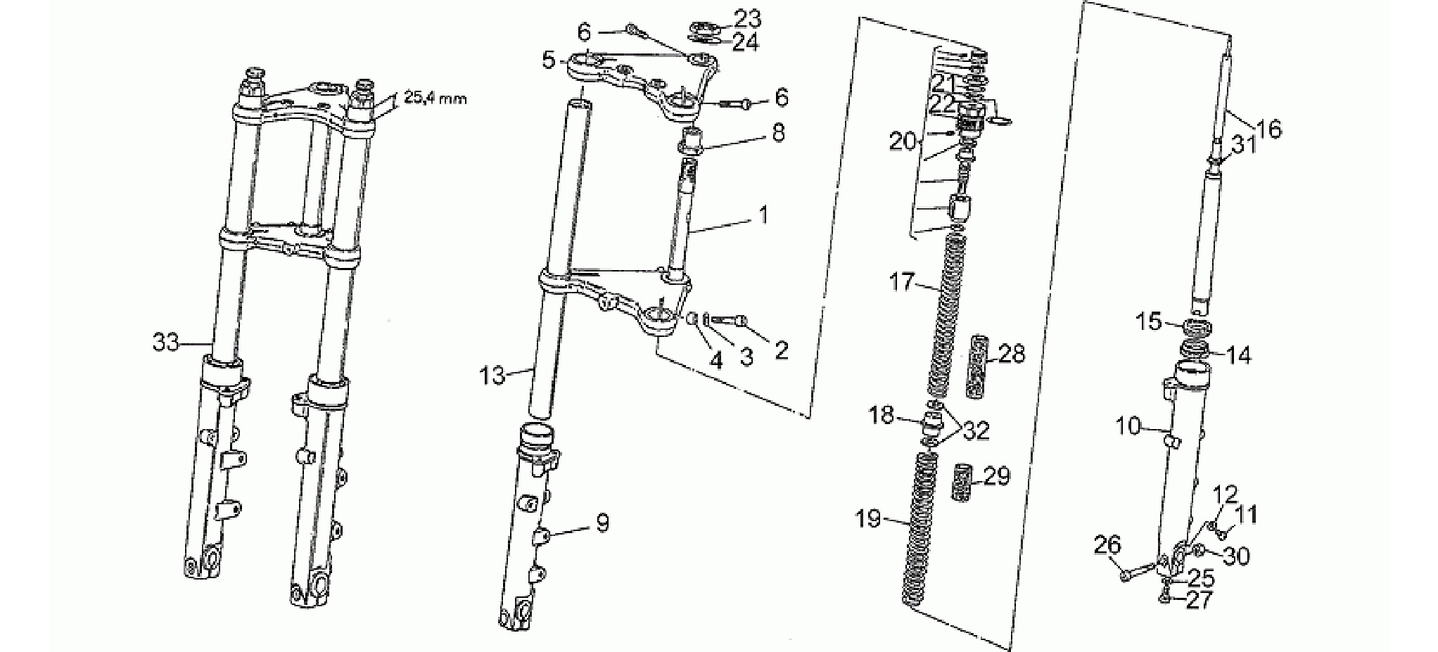Front fork 1988