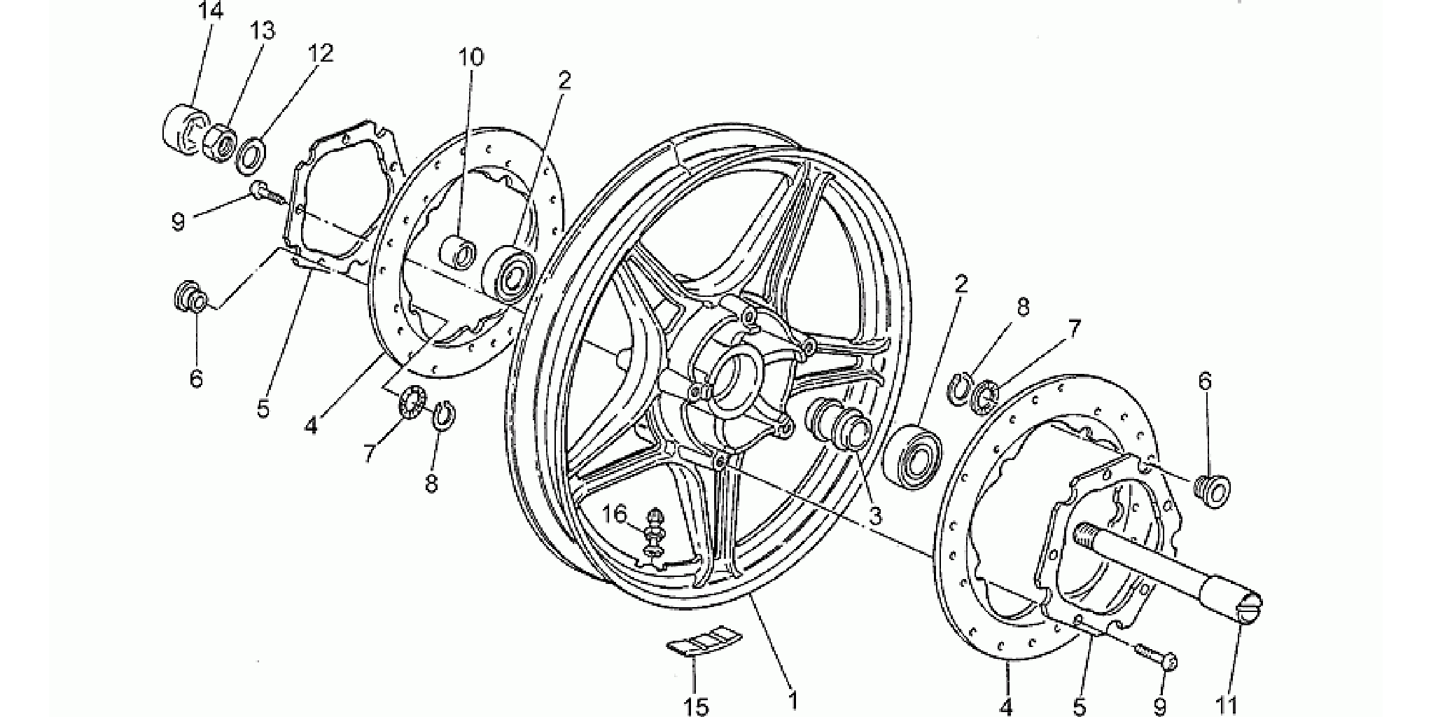 Front wheel