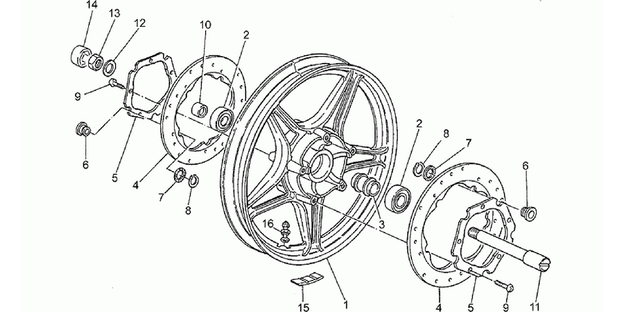 Front wheel