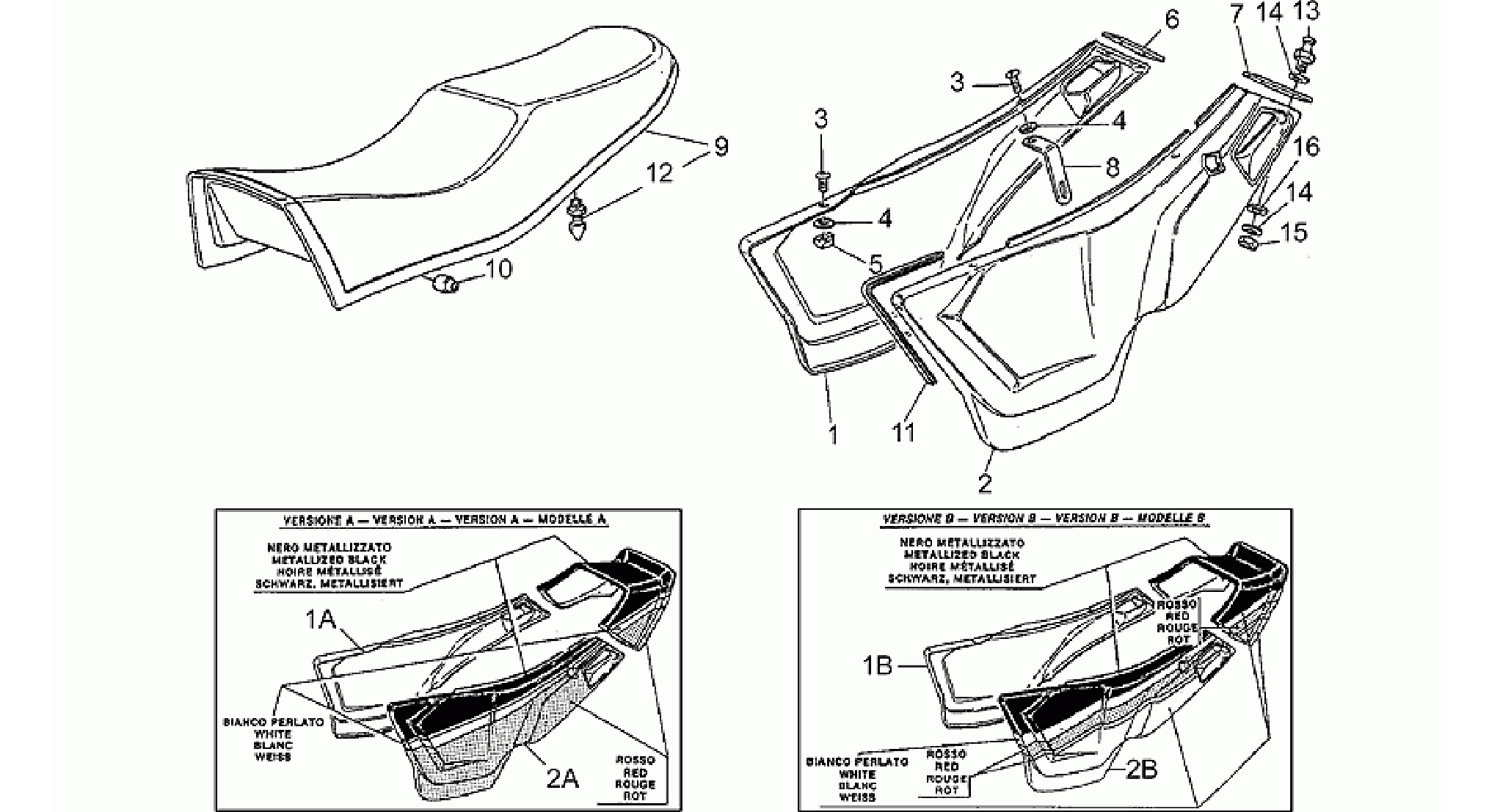 Saddle-side panels